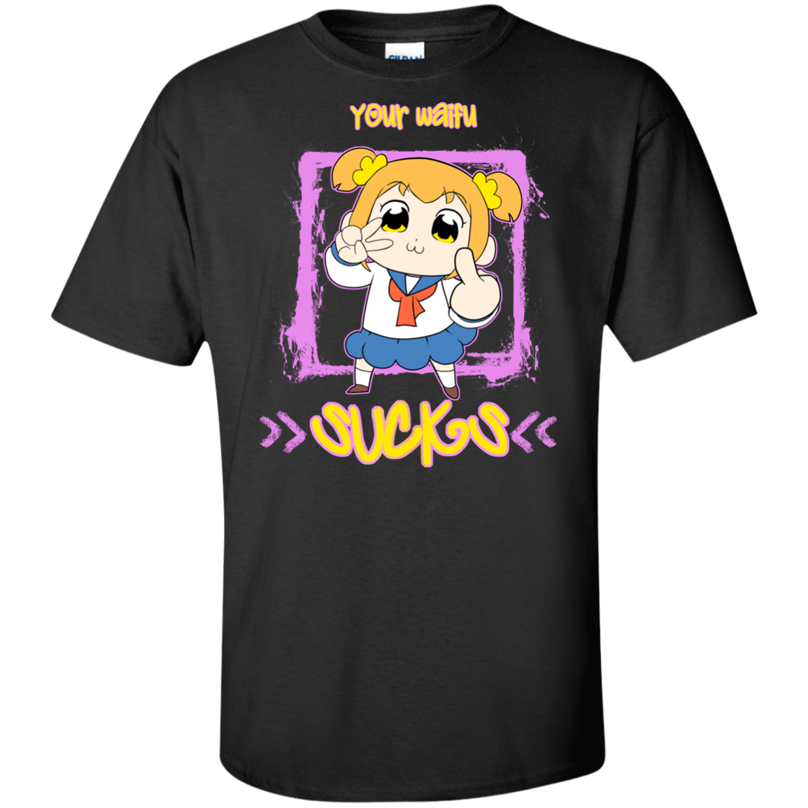 T-Shirts Black / XLT Your Waifu Tall T-Shirt