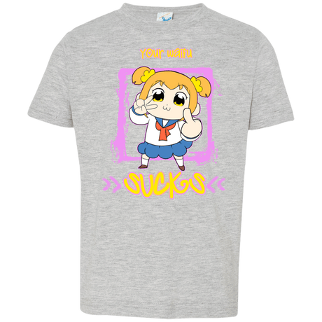 T-Shirts Heather Grey / 2T Your Waifu Toddler Premium T-Shirt