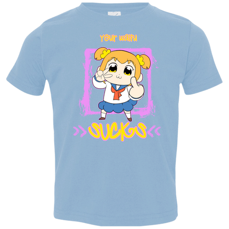 T-Shirts Light Blue / 2T Your Waifu Toddler Premium T-Shirt