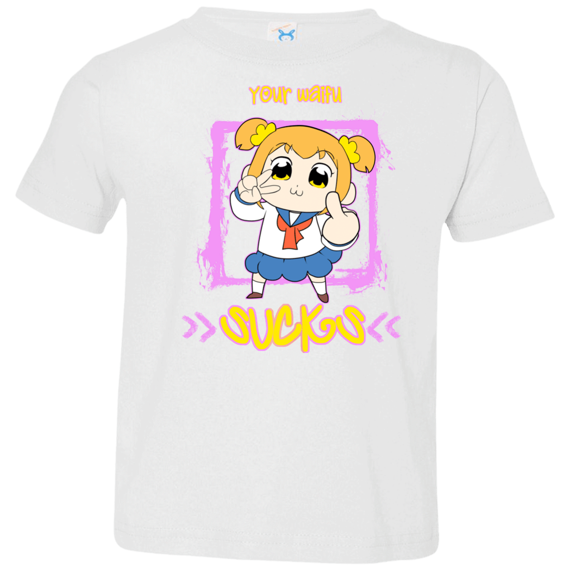 T-Shirts White / 2T Your Waifu Toddler Premium T-Shirt