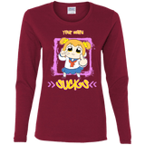 T-Shirts Cardinal / S Your Waifu Women's Long Sleeve T-Shirt