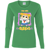 T-Shirts Irish Green / S Your Waifu Women's Long Sleeve T-Shirt