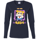 T-Shirts Navy / S Your Waifu Women's Long Sleeve T-Shirt