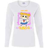 T-Shirts White / S Your Waifu Women's Long Sleeve T-Shirt