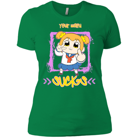 T-Shirts Kelly Green / X-Small Your Waifu Women's Premium T-Shirt