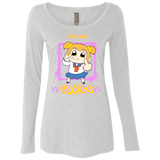 T-Shirts Heather White / S Your Waifu Women's Triblend Long Sleeve Shirt