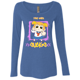 T-Shirts Vintage Royal / S Your Waifu Women's Triblend Long Sleeve Shirt