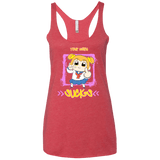 T-Shirts Vintage Red / X-Small Your Waifu Women's Triblend Racerback Tank