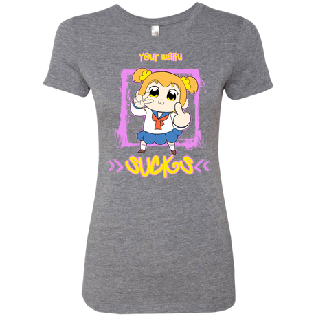 T-Shirts Premium Heather / S Your Waifu Women's Triblend T-Shirt