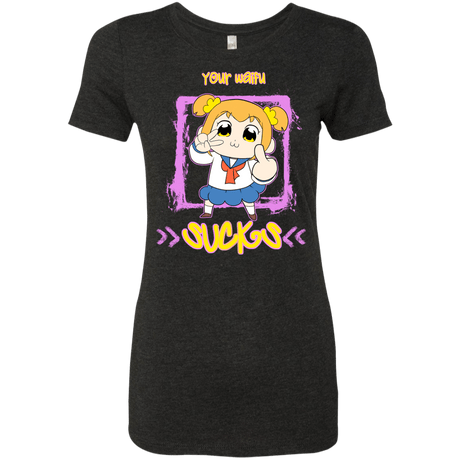 T-Shirts Vintage Black / S Your Waifu Women's Triblend T-Shirt