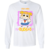 T-Shirts White / YS Your Waifu Youth Long Sleeve T-Shirt