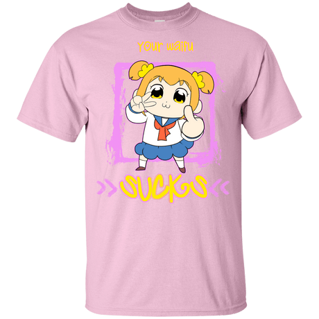 T-Shirts Light Pink / YXS Your Waifu Youth T-Shirt