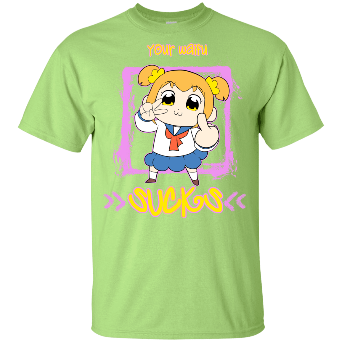 T-Shirts Mint Green / YXS Your Waifu Youth T-Shirt