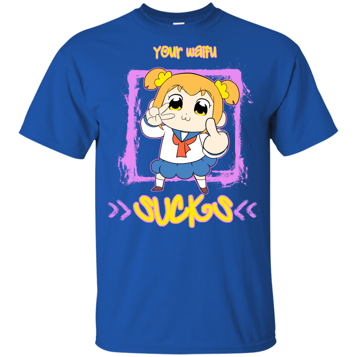 T-Shirts Royal / YXS Your Waifu Youth T-Shirt