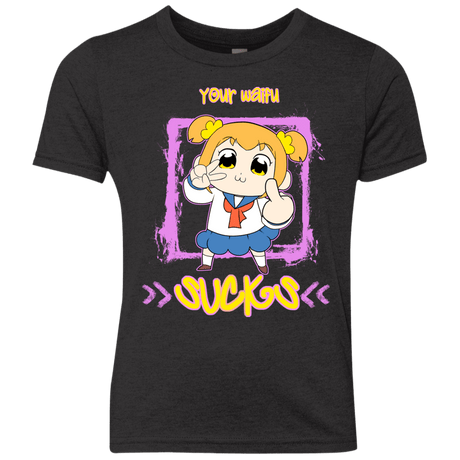 T-Shirts Vintage Black / YXS Your Waifu Youth Triblend T-Shirt