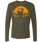 T-Shirts Military Green / Small Youre A Zombie Chuck Men's Premium Long Sleeve