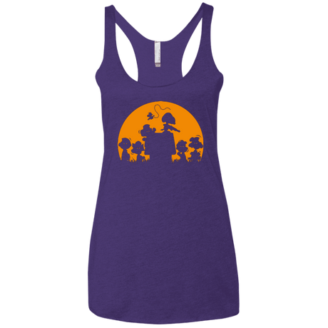 T-Shirts Purple / X-Small Youre A Zombie Chuck Women's Triblend Racerback Tank