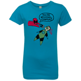 T-Shirts Turquoise / YXS Youre Welcome Canada Girls Premium T-Shirt