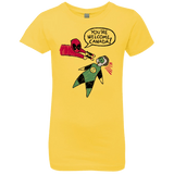 T-Shirts Vibrant Yellow / YXS Youre Welcome Canada Girls Premium T-Shirt