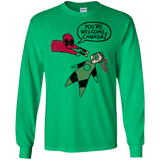 T-Shirts Irish Green / S Youre Welcome Canada Men's Long Sleeve T-Shirt