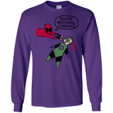 T-Shirts Purple / S Youre Welcome Canada Men's Long Sleeve T-Shirt