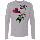 T-Shirts Heather Grey / S Youre Welcome Canada Men's Premium Long Sleeve