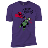 T-Shirts Purple Rush/ / X-Small Youre Welcome Canada Men's Premium T-Shirt