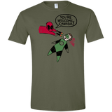 T-Shirts Military Green / S Youre Welcome Canada Men's Semi-Fitted Softstyle