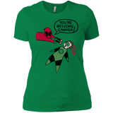 T-Shirts Kelly Green / X-Small Youre Welcome Canada Women's Premium T-Shirt