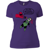 T-Shirts Purple Rush/ / X-Small Youre Welcome Canada Women's Premium T-Shirt