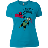 T-Shirts Turquoise / X-Small Youre Welcome Canada Women's Premium T-Shirt
