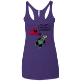 T-Shirts Purple Rush / X-Small Youre Welcome Canada Women's Triblend Racerback Tank