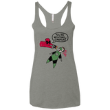 T-Shirts Venetian Grey / X-Small Youre Welcome Canada Women's Triblend Racerback Tank