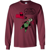 T-Shirts Maroon / YS Youre Welcome Canada Youth Long Sleeve T-Shirt