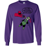 T-Shirts Purple / YS Youre Welcome Canada Youth Long Sleeve T-Shirt