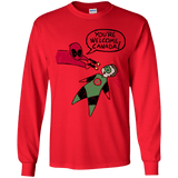 T-Shirts Red / YS Youre Welcome Canada Youth Long Sleeve T-Shirt