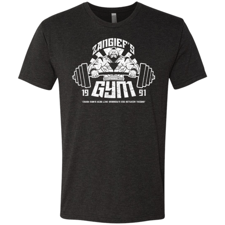 T-Shirts Vintage Black / Small Zangief Gym Men's Triblend T-Shirt