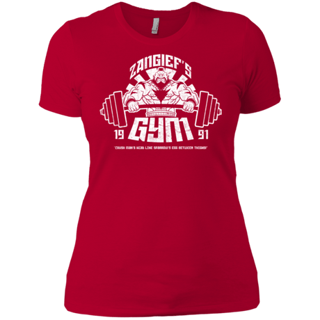T-Shirts Red / X-Small Zangief Gym Women's Premium T-Shirt
