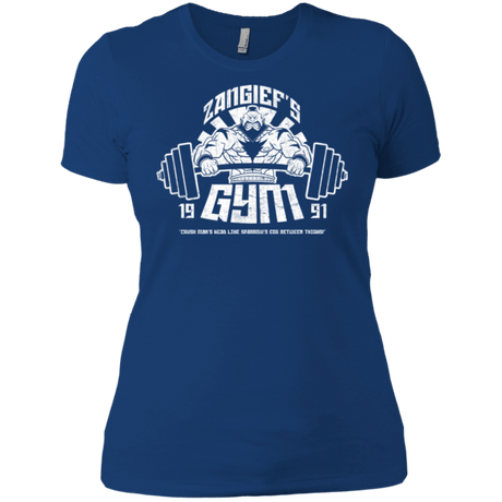 T-Shirts Royal / X-Small Zangief Gym Women's Premium T-Shirt