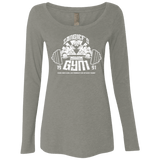 T-Shirts Venetian Grey / Small Zangief Gym Women's Triblend Long Sleeve Shirt