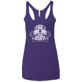 T-Shirts Purple / X-Small Zangief Gym Women's Triblend Racerback Tank