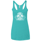 T-Shirts Tahiti Blue / X-Small Zangief Gym Women's Triblend Racerback Tank