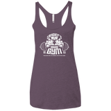 T-Shirts Vintage Purple / X-Small Zangief Gym Women's Triblend Racerback Tank