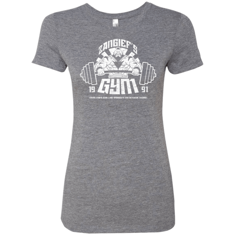 T-Shirts Premium Heather / Small Zangief Gym Women's Triblend T-Shirt