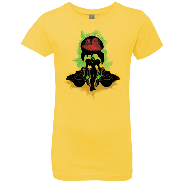 T-Shirts Vibrant Yellow / YXS Zebes Conflict Girls Premium T-Shirt