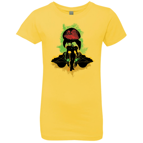 T-Shirts Vibrant Yellow / YXS Zebes Conflict Girls Premium T-Shirt