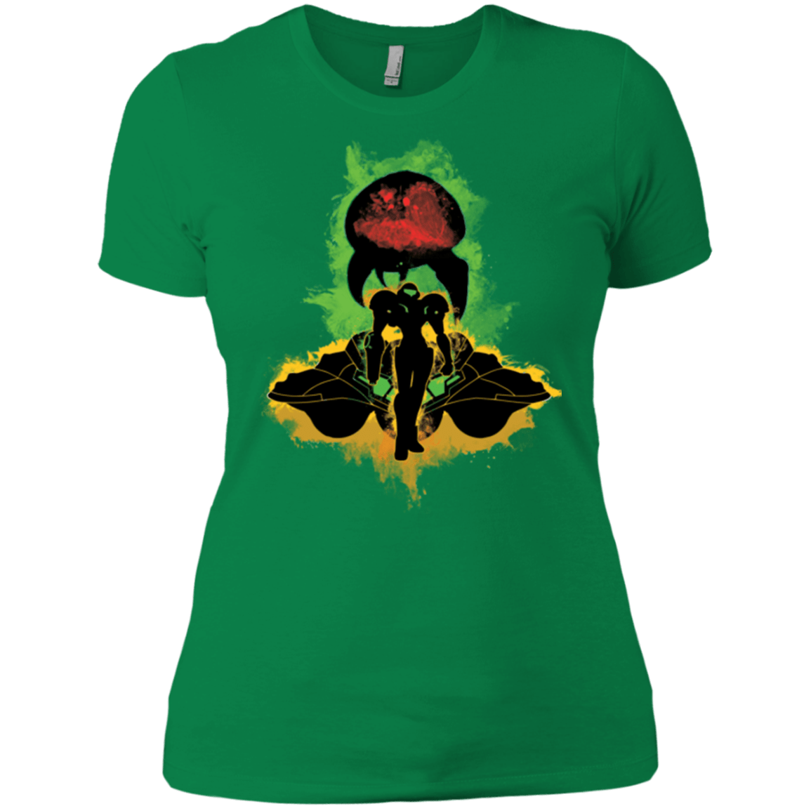 T-Shirts Kelly Green / X-Small Zebes Conflict Women's Premium T-Shirt