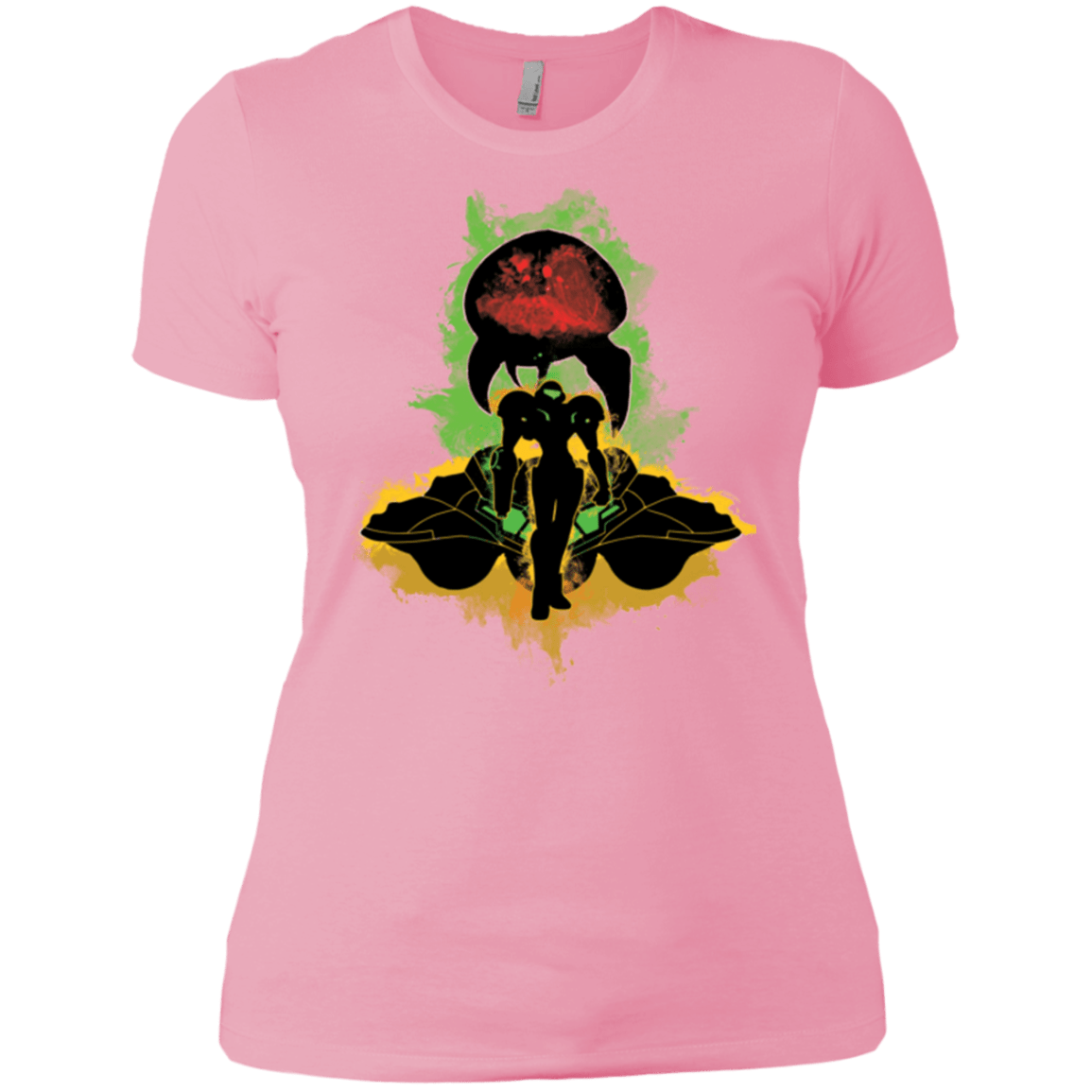 T-Shirts Light Pink / X-Small Zebes Conflict Women's Premium T-Shirt