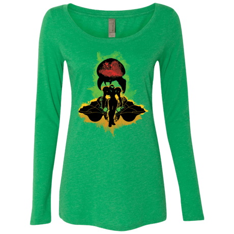 T-Shirts Envy / Small Zebes Conflict Women's Triblend Long Sleeve Shirt