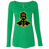 T-Shirts Envy / Small Zebes Conflict Women's Triblend Long Sleeve Shirt